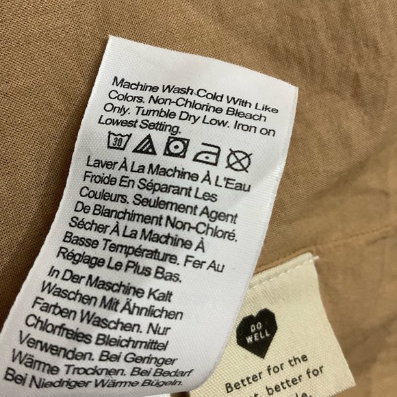 Madewell Embroidered White Lace Mini Skirt Size XL NEW - Picture 9 of 10